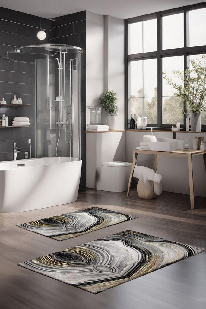 L'essentiel Maison set prostirka za kupatilo CT-5025, šarena