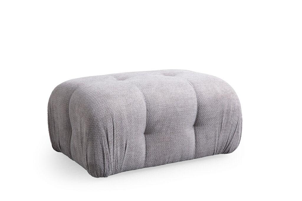 Atelier del Sofa Tabure Petite, 95x65x75cm, Svijetlosiva