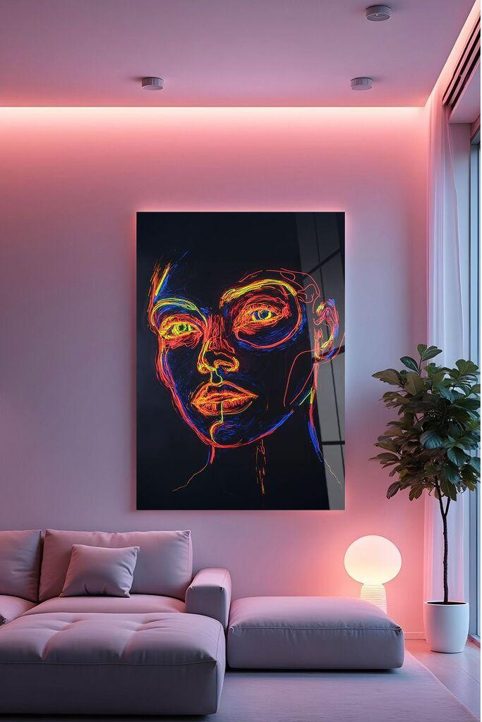 Wallity Slika Hhlneon0039, 50x70 cm