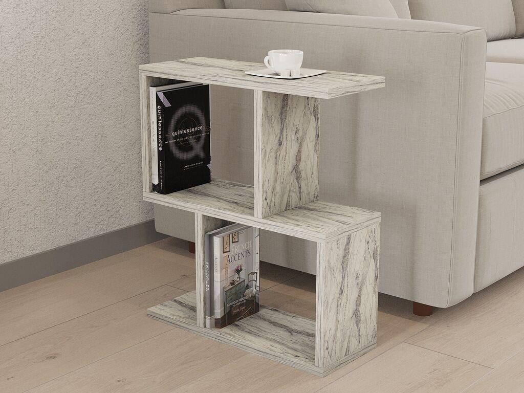 Hanah Home Club sto Zet, 45x51.4x17 cm, Siva