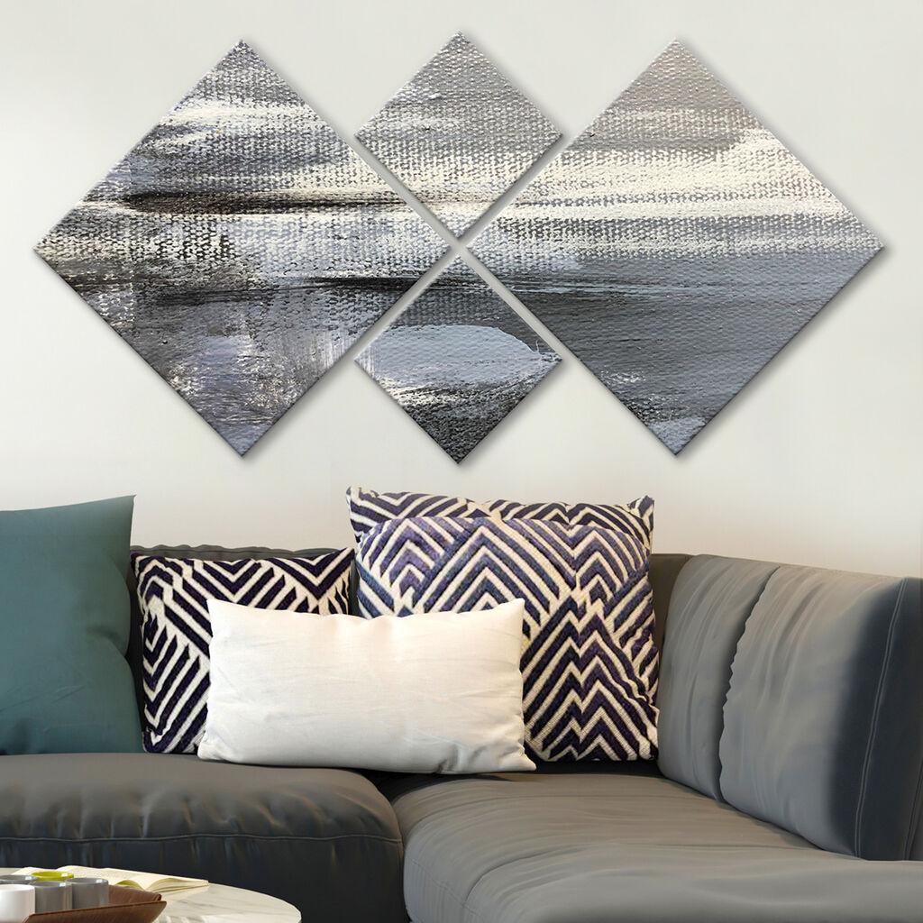 Wallity Slika 4MDF1167631093, 60x115 cm, 4 dela