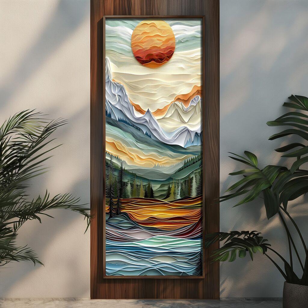 Wallity Slika LONG001-S/120-40, 40 x 120 cm
