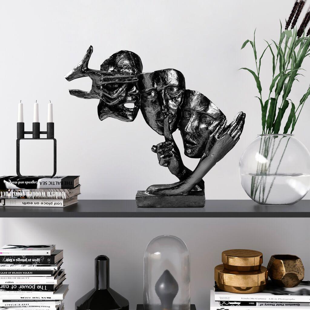 Aberto Design Dekorativna figura Yak-034-B, 36x33x10 cm