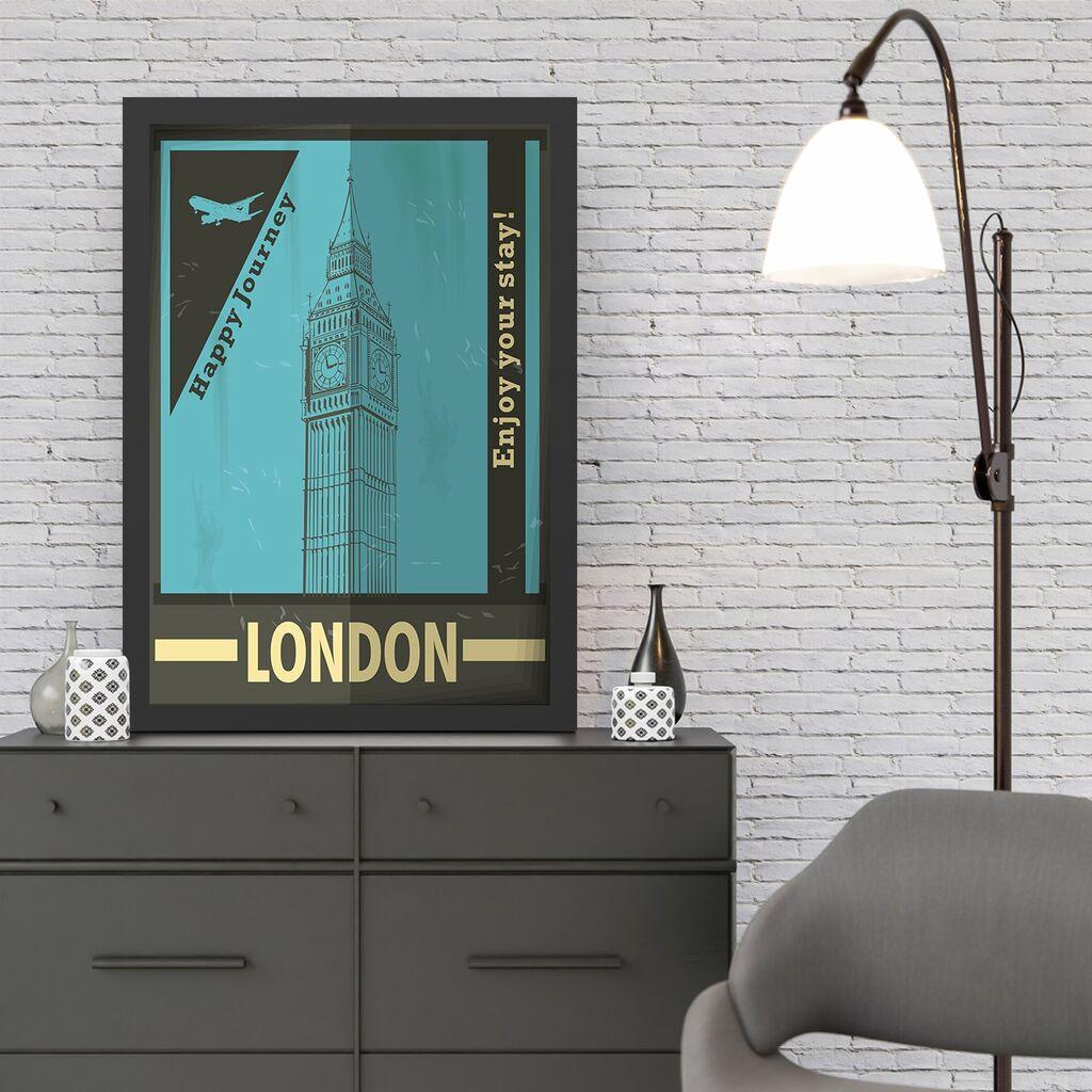 Wallity Uramljena slika London 2, 40x55 cm