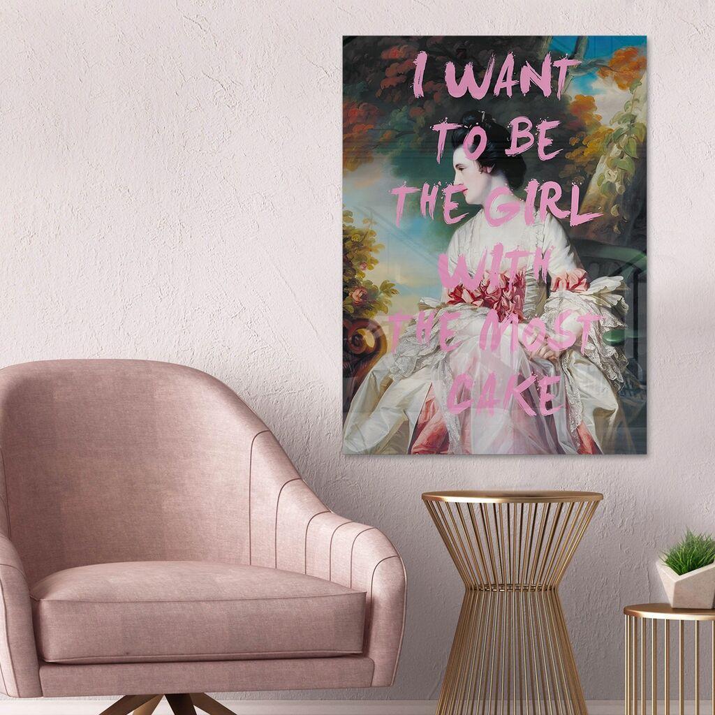 Wallity Slika od kalenog stakla 40x60cm