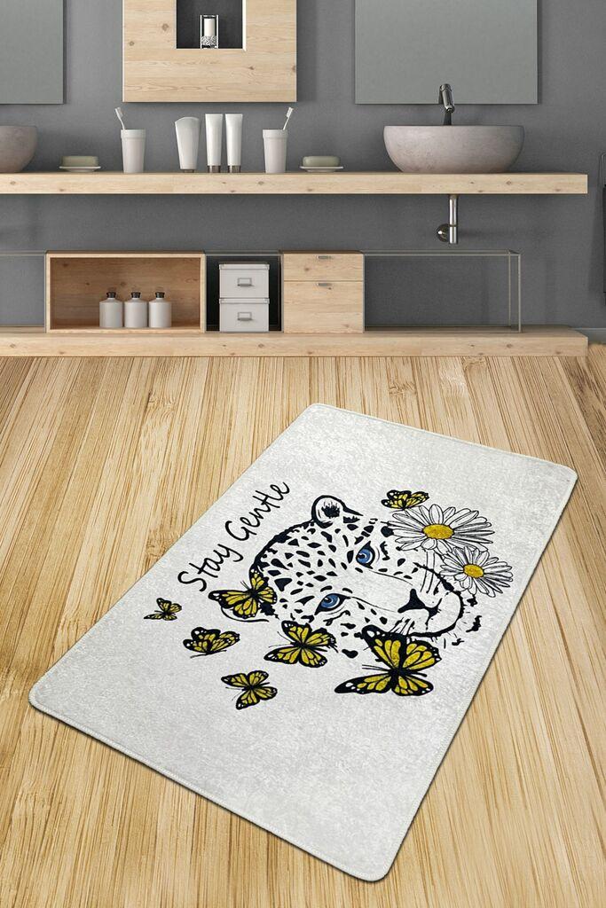 L'essentiel Maison Stay Gentle prostirka za kupatilo, 80x100cm, siva