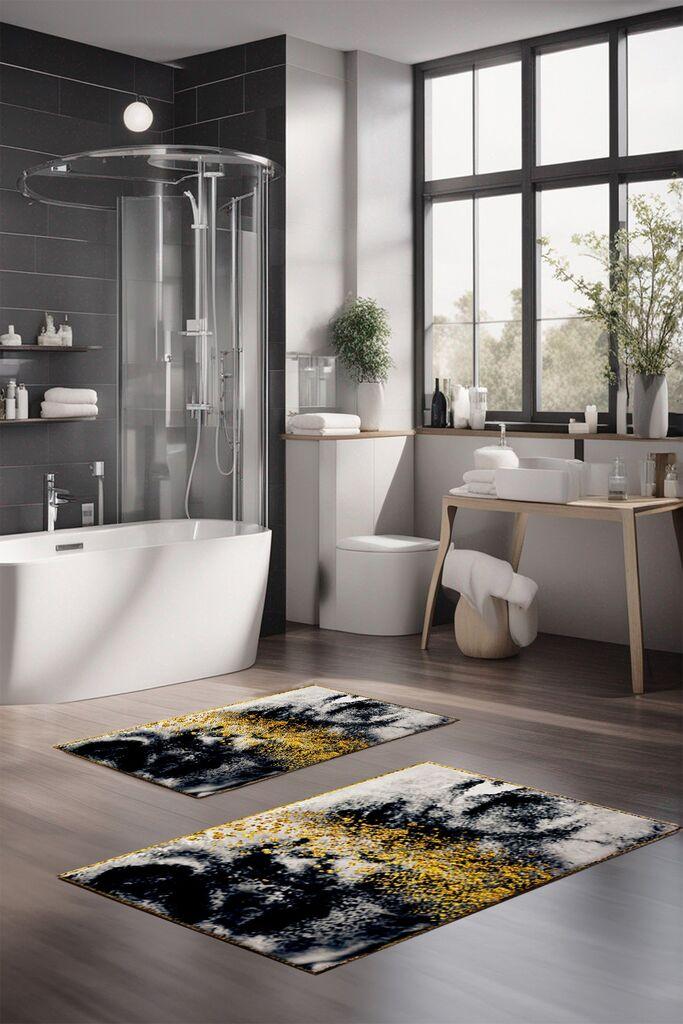 L'essentiel Maison Set prostirki za kupatilo CT-5049, 2 komada, šarene boje