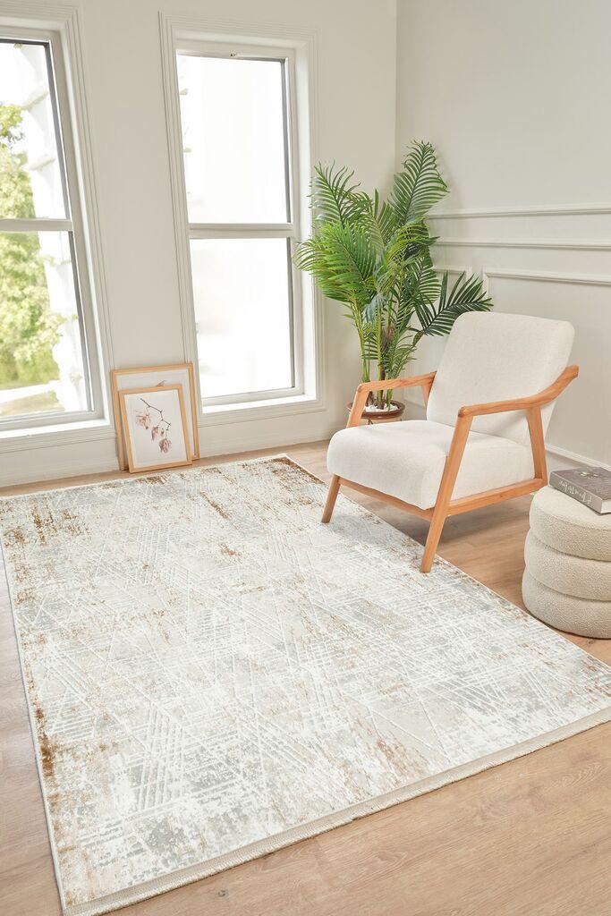 Conceptum Hypnose tepih Kadifem Kd009, 160x230 cm, krem