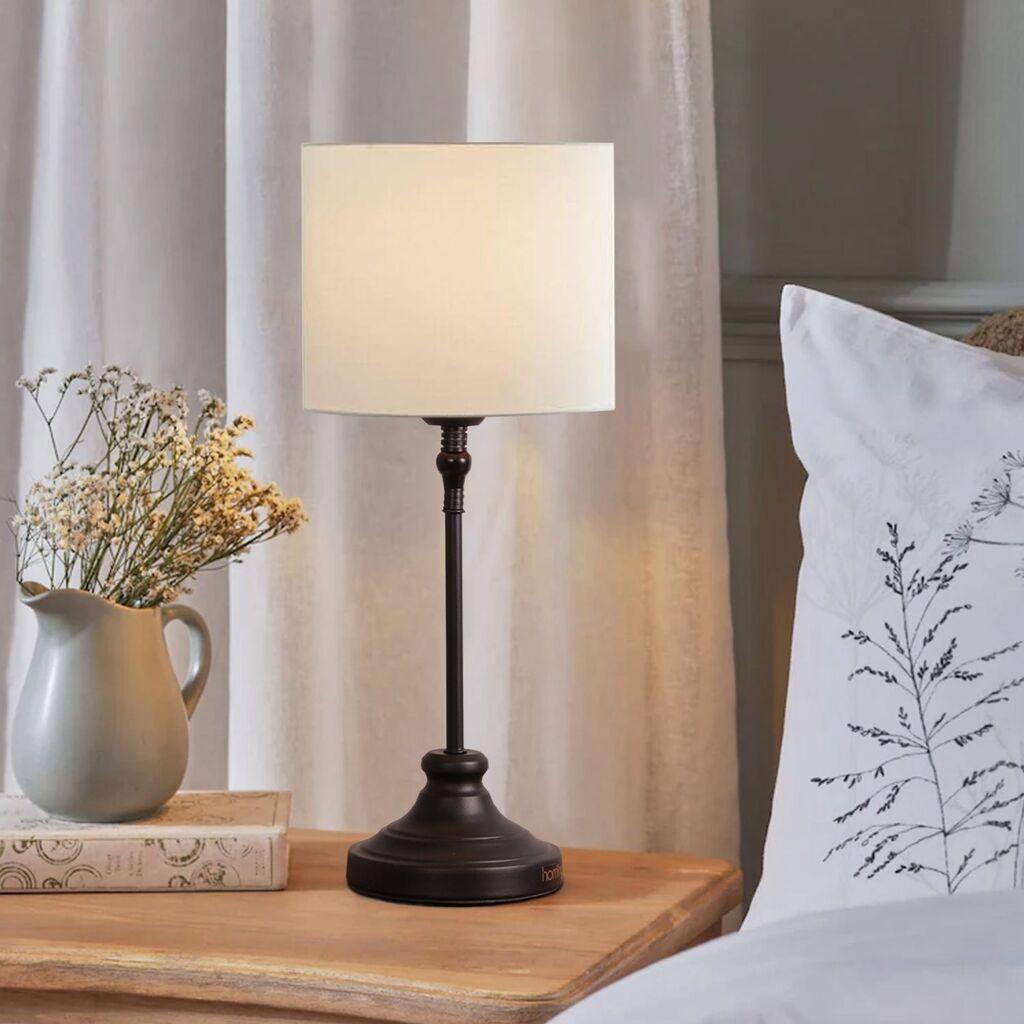 Opviq Stona lampa, Bijela
