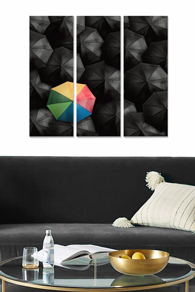 Wallity Slika MDF107394707, 70x50 cm, 3 dela