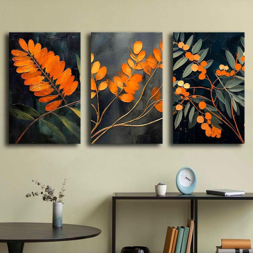 Wallity Slika 3p4570softc-004, 45 x 70 cm, 3 dela