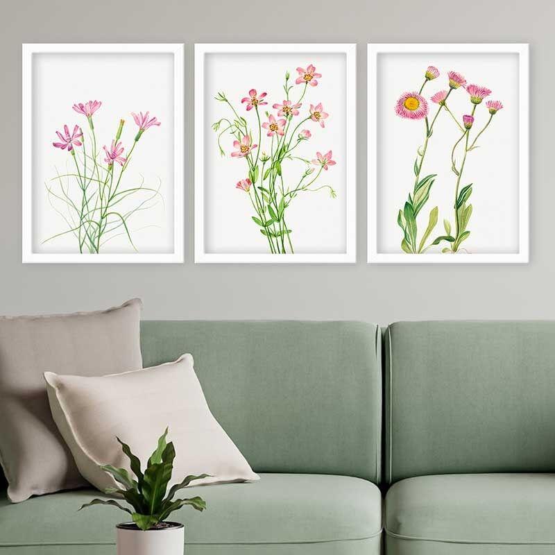 Wallity Uramljena slika 3BC_32613479_5575, 55x75 cm, 3 dela