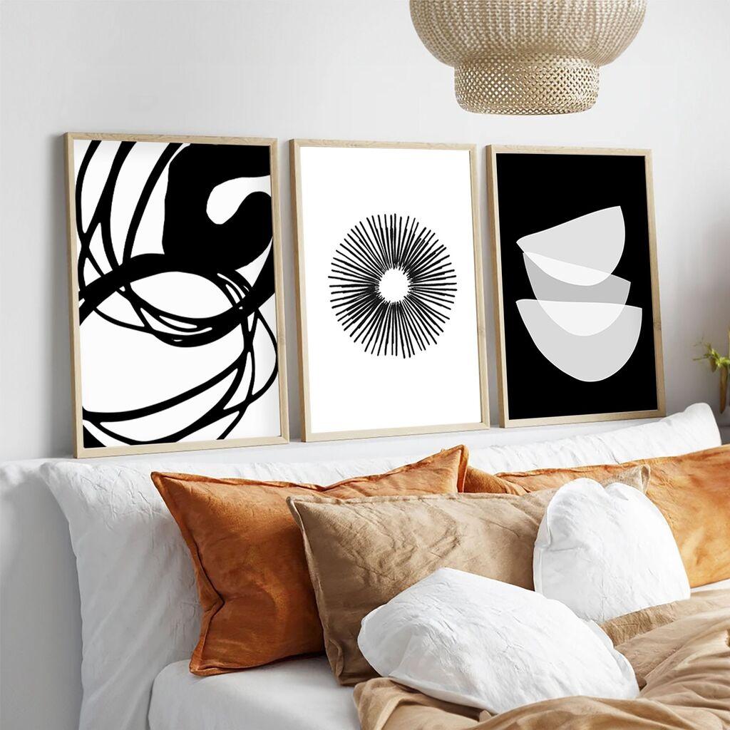 Wallity Dekorativna slika Huhu241, 50x70cm, 3 dela