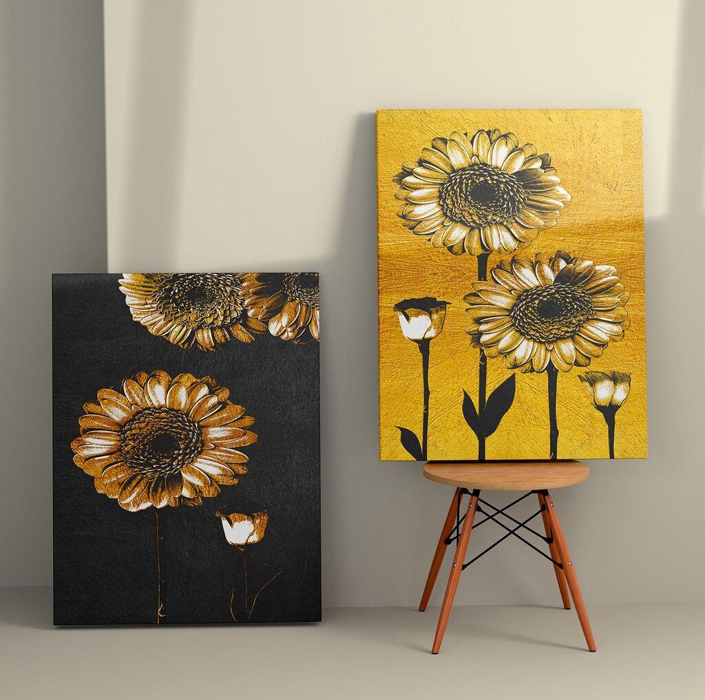 Zidna slika 2KNV4272, 50x70 cm, 2 dijela