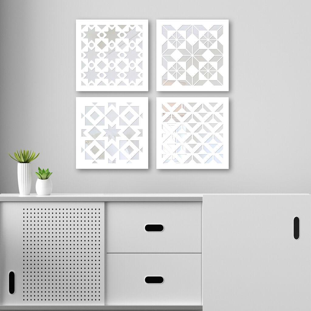 Wallity Set ogledala BYZ1508840039, Bijeli