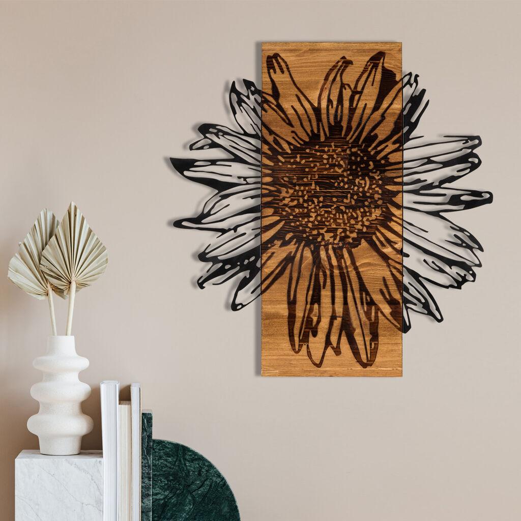 Wallity 279ENZ1808 Zidna dekoracija Daisy, 56x58cm