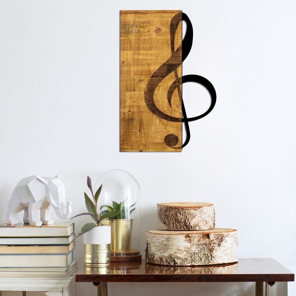 Wallity Zidna dekoracija Treble Clef, 39x58cm