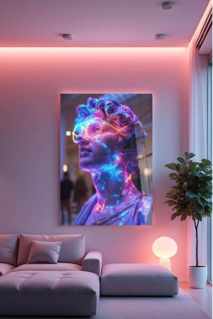 Wallity Slika Hhlneon0016, 70x100 cm