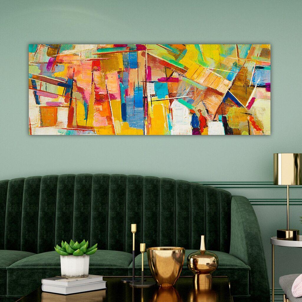 Wallity Slika na platnu 30x80cm