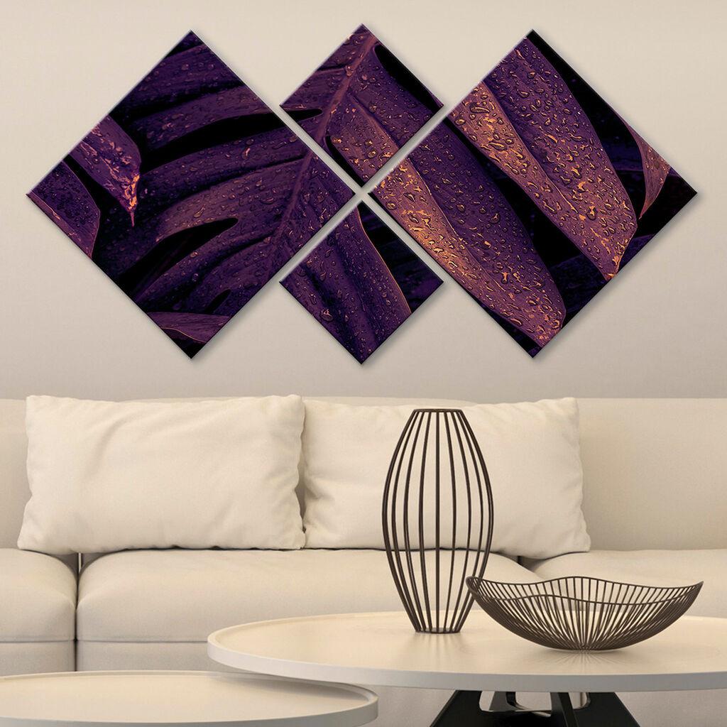 Wallity Slika 4MDF2310839, 60x115 cm, 4 dela