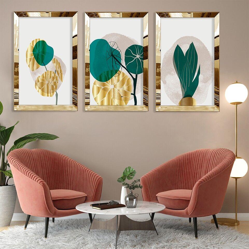 Wallity Slika Huhu398, 30x40 cm, 3 dela