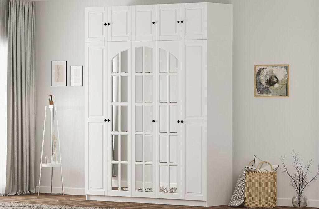 Hanah Home Ormar Rb-185-14, 175x240x52 cm, Bijeli