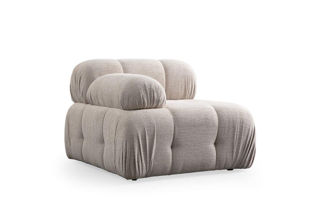 Atelier del Sofa fotelja Petite L1, 95 x 95 x 75 cm, krem