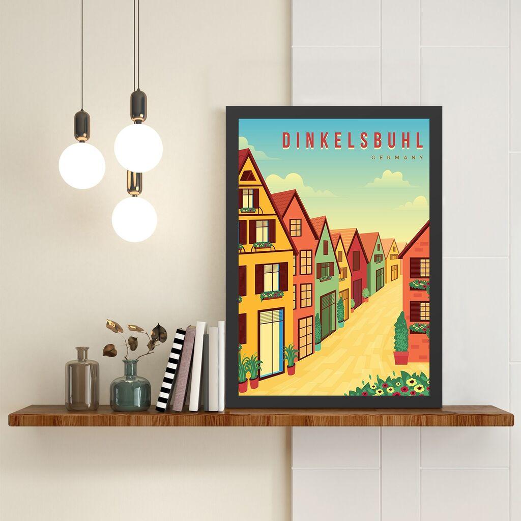Wallity Uramljena slika Dinkelsbuhl, 35x45 cm