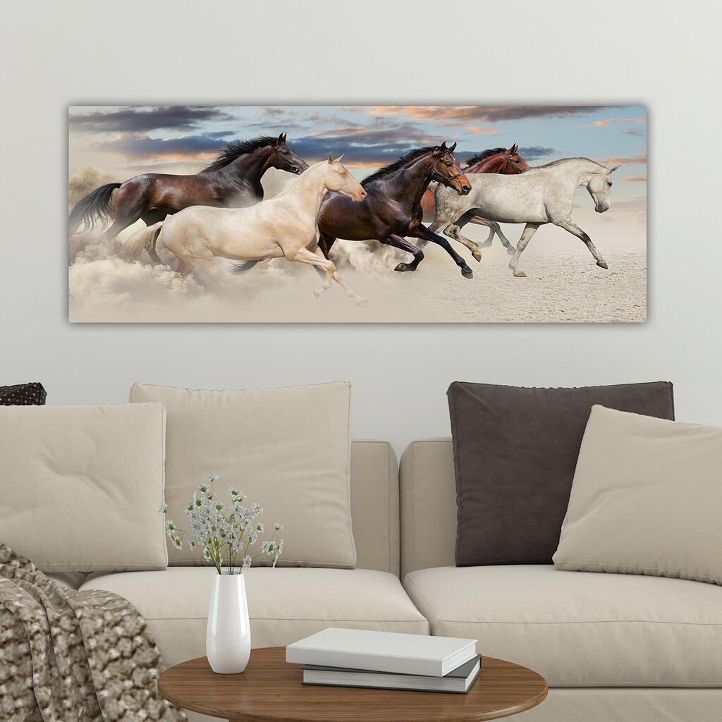 Wallity Slika na platnu 30x80cm