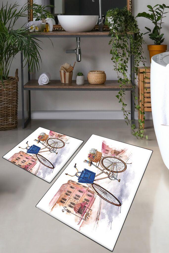 L'essentiel Maison Set od 2 kupaonska tepiha Šarene