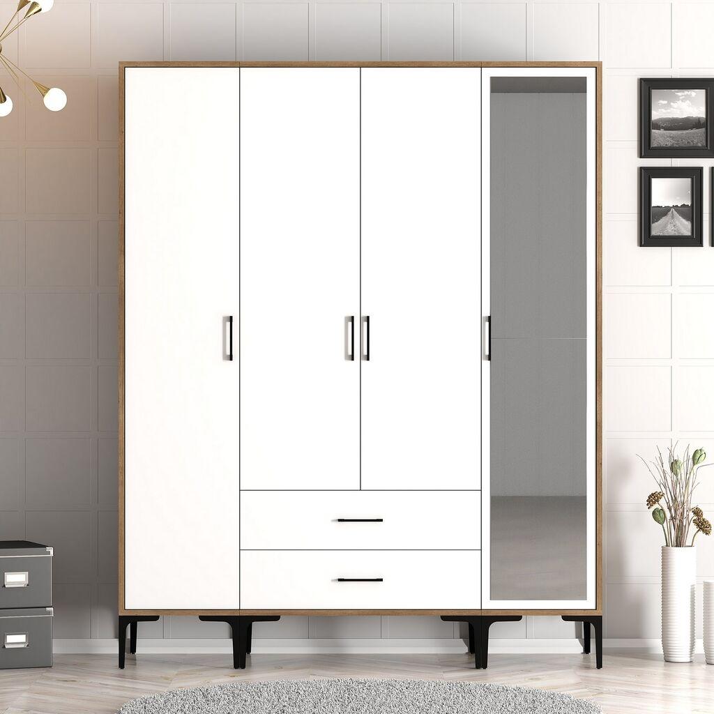 Hanah Home Ormar Kumsal STR, 160x201,4x47,5 cm, Bijela
