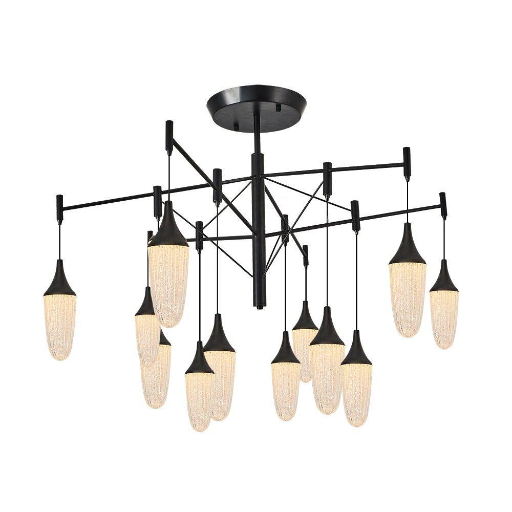 Opviq luster L1308, crni