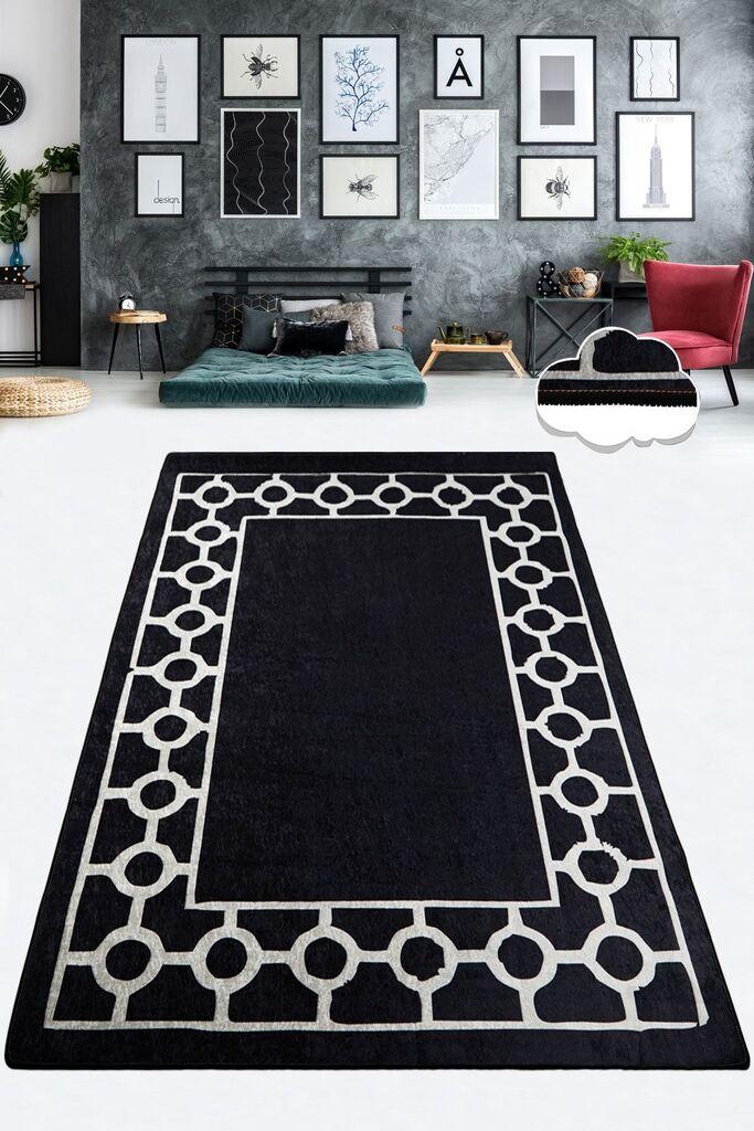 Conceptum Hypnose Tepih Bague, 80x200cm, Crno-bijela