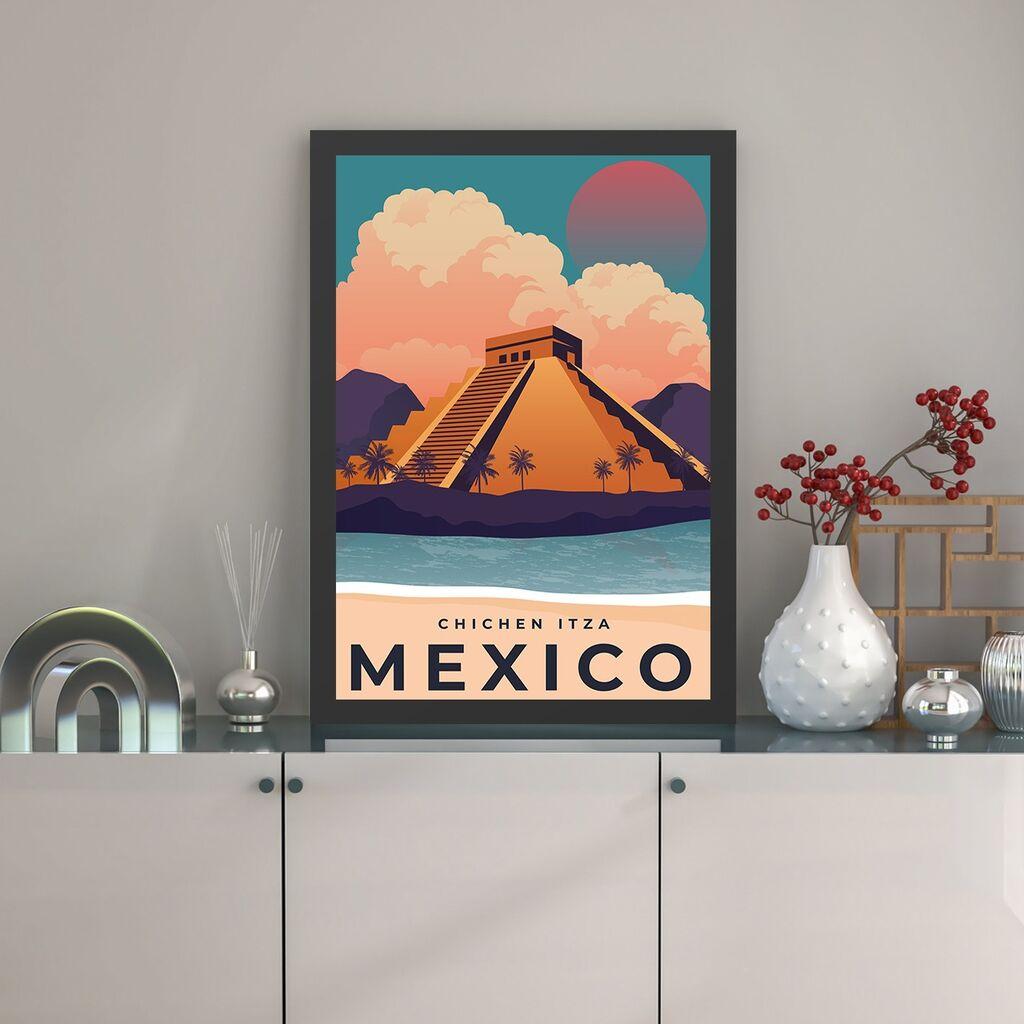 Wallity Uramljena slika Mexico 2, 55x75 cm