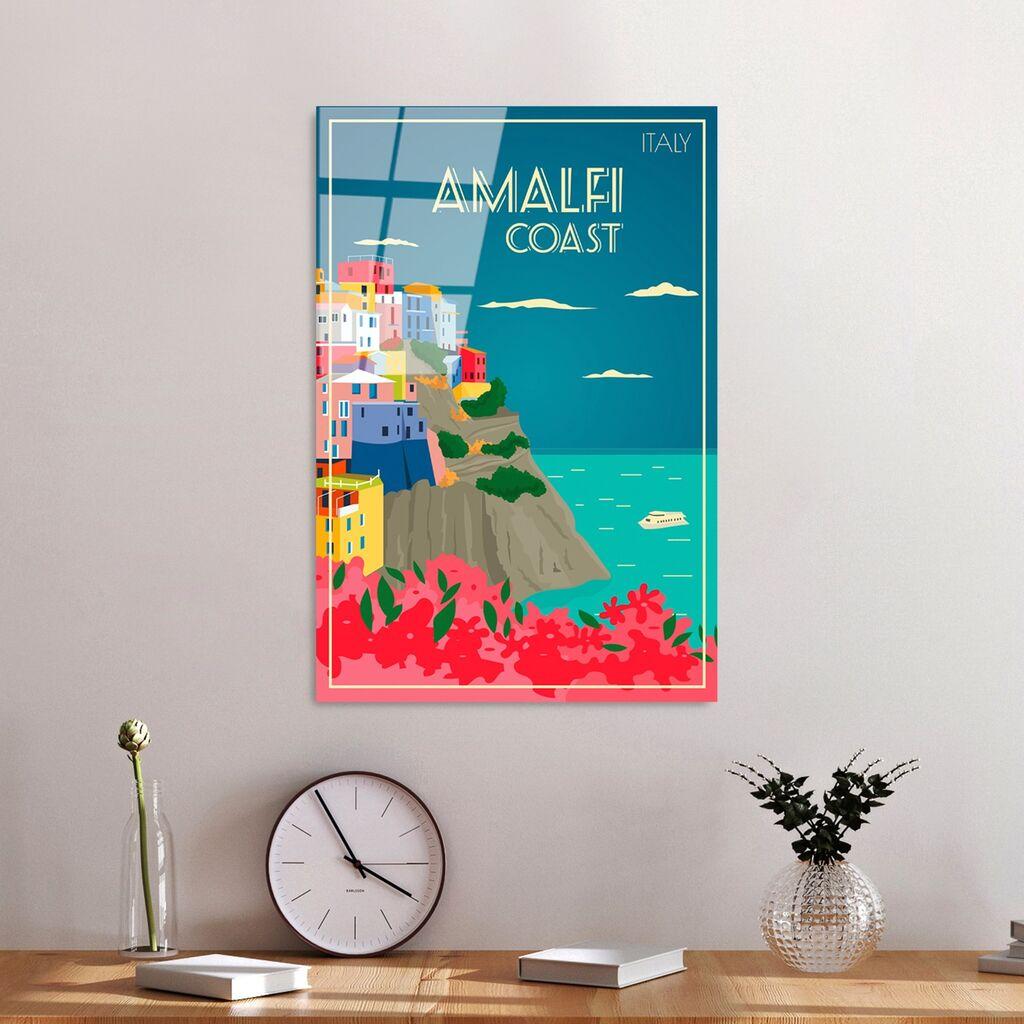 Wallity Slika od kaljenog stakla 30x45cm