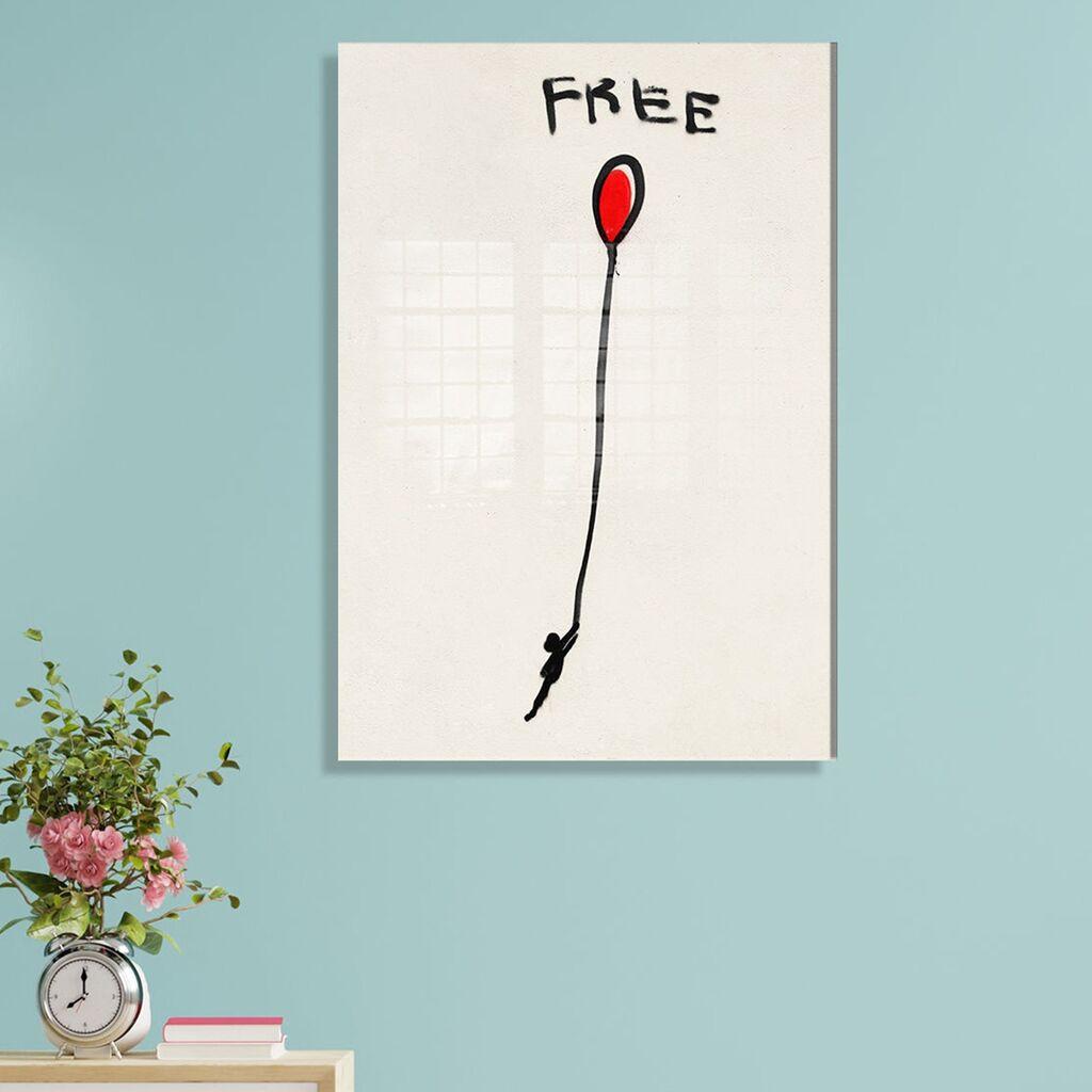 Wallity Slika od kaljenog stakla 45x65cm