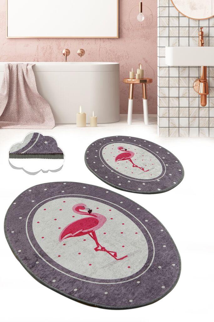 L'essentiel Maison Set od 2 kupaonska tepiha Šarene