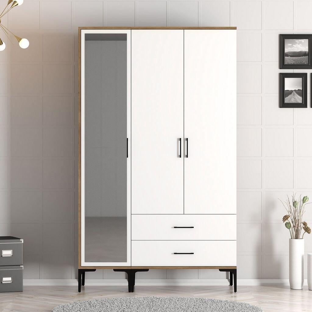 Hanah Home Ormar Kumsal RT, 120x47,5x201,4 cm, Bijela