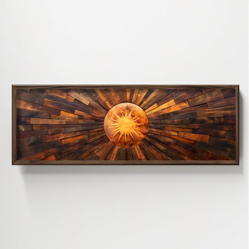 Wallity Slika HUM036, 120x40x3,5cm