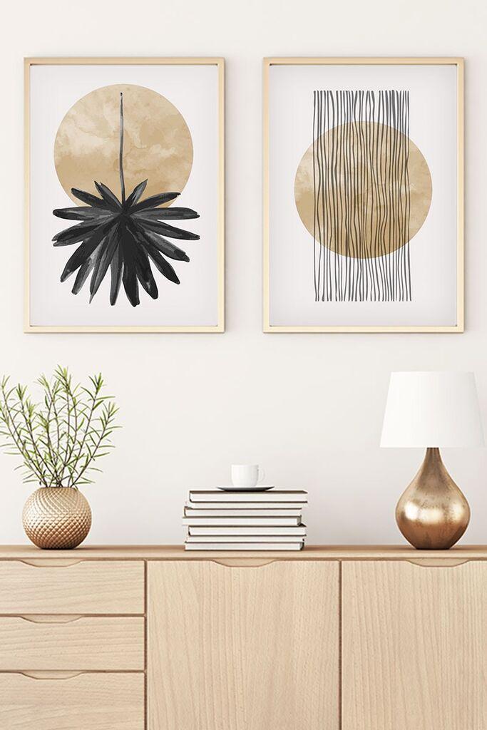 Wallity Uramljena slika Huhu52, 30x40 cm , 2 dela