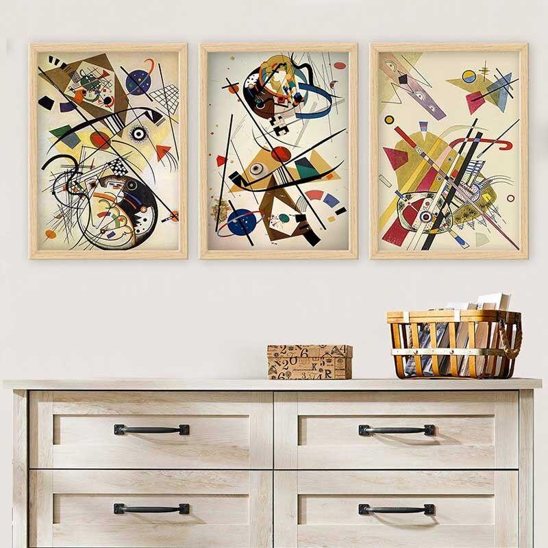 Wallity Uramljena slika 3NTC_UN2962870_5575, 55x75 cm, 3 dela