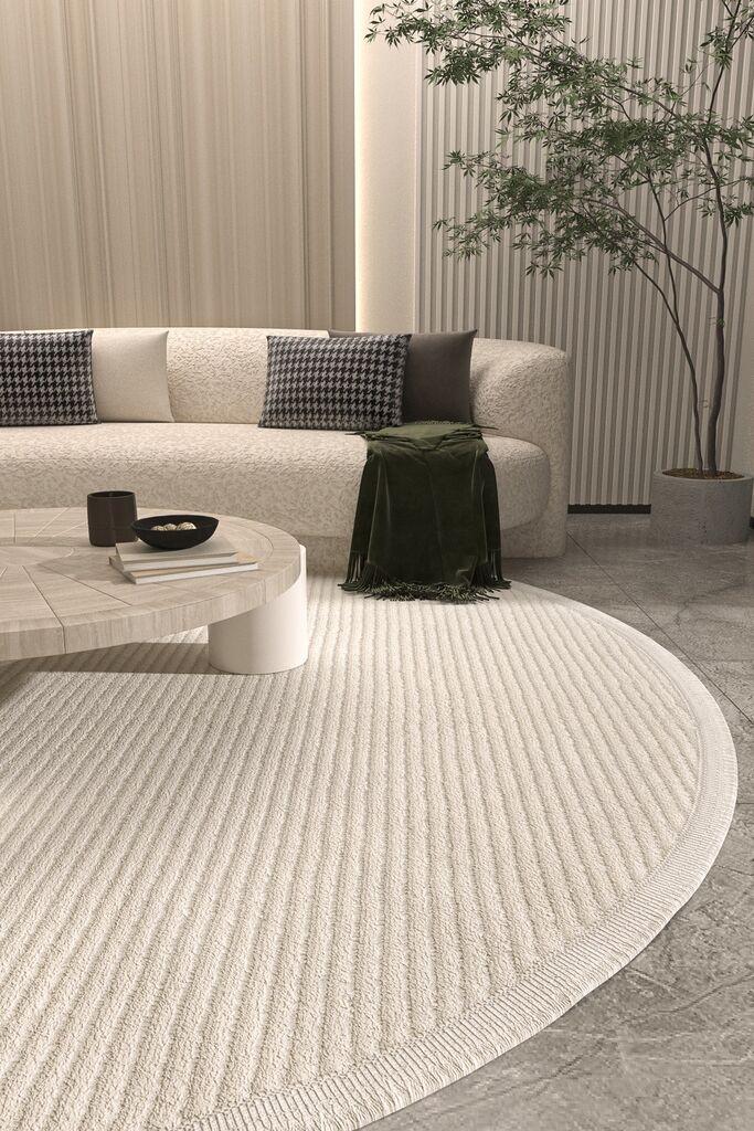 Conceptum Hypnose tepih Vetrina 3601, O80 cm, krem