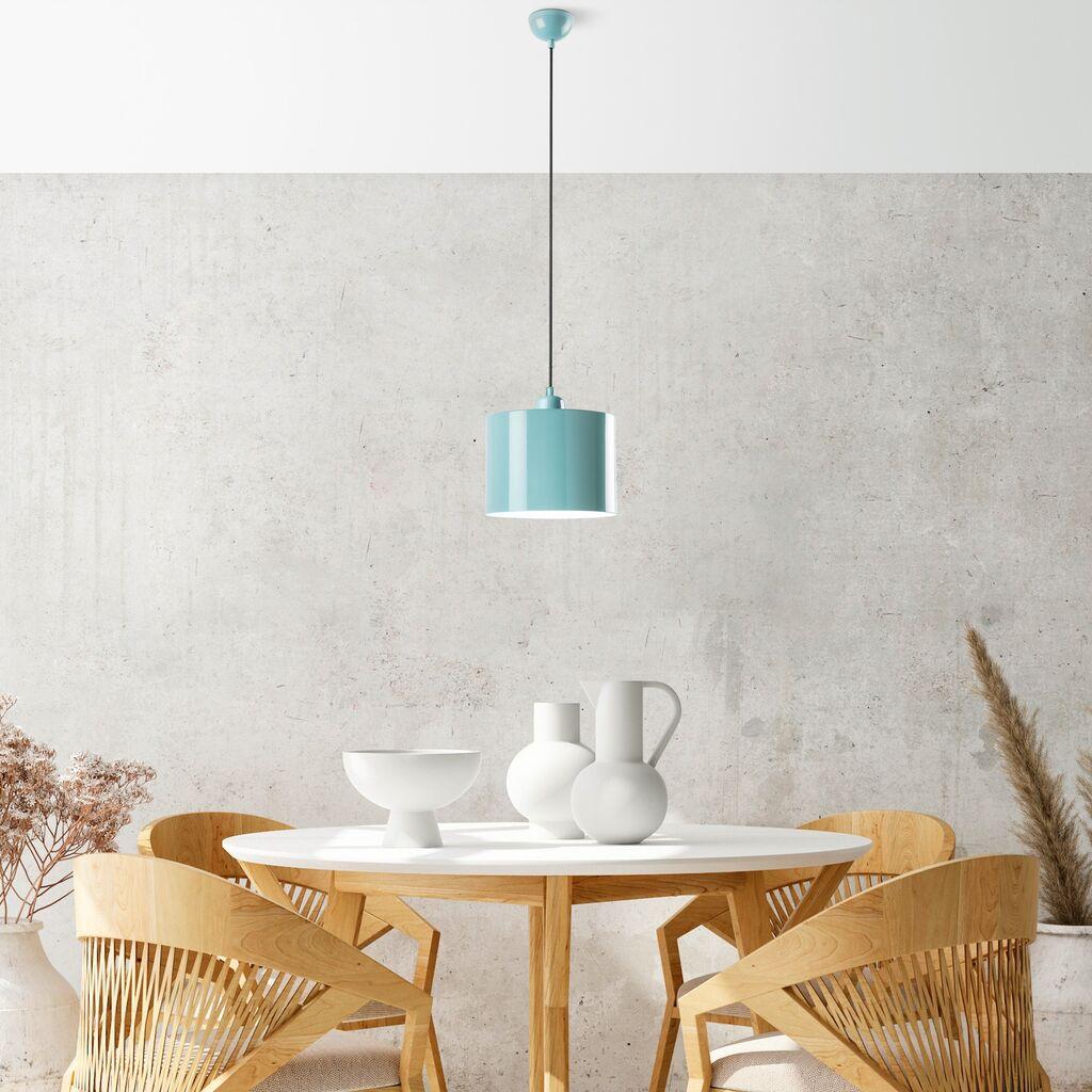 Opviq Luster Duz, 25-110cm, O20 cm, tirkizna