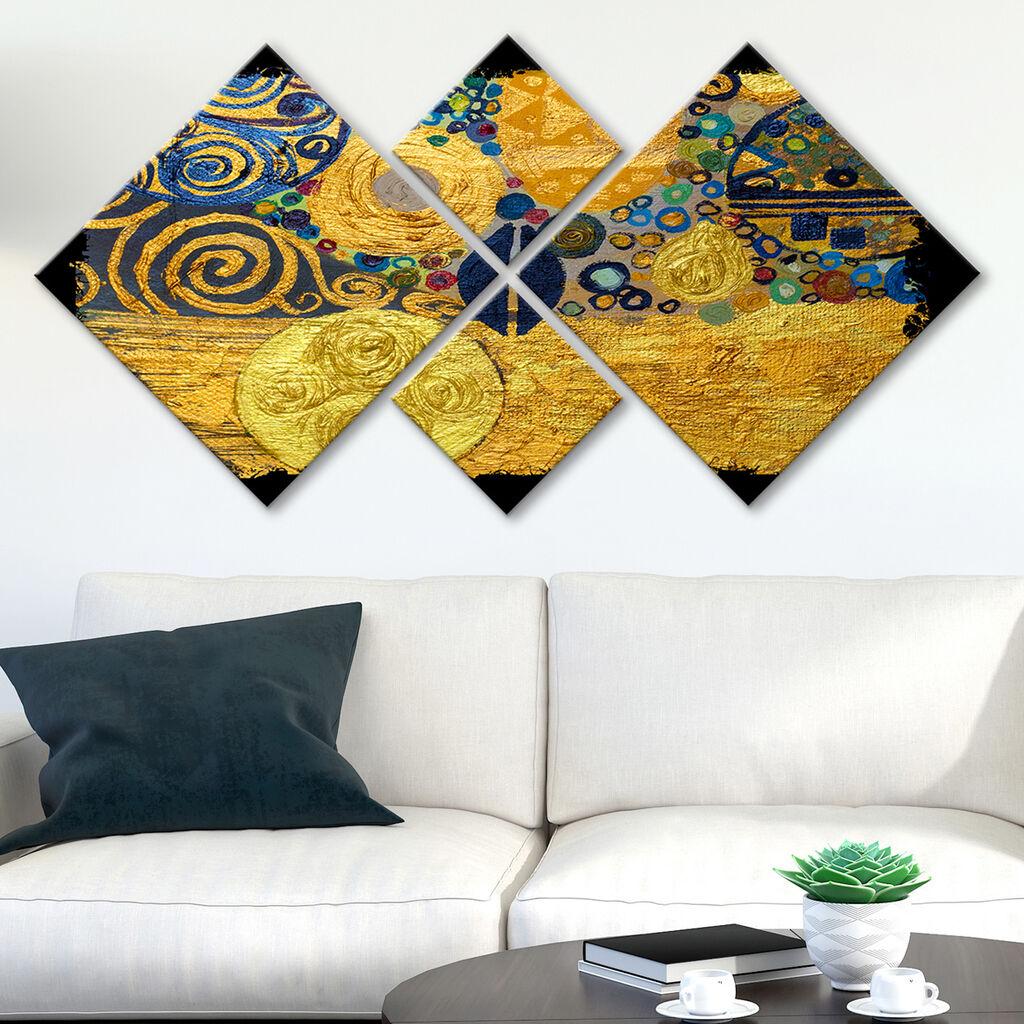 Wallity Slika 4MDF222201946, 60x115 cm, 4 dela