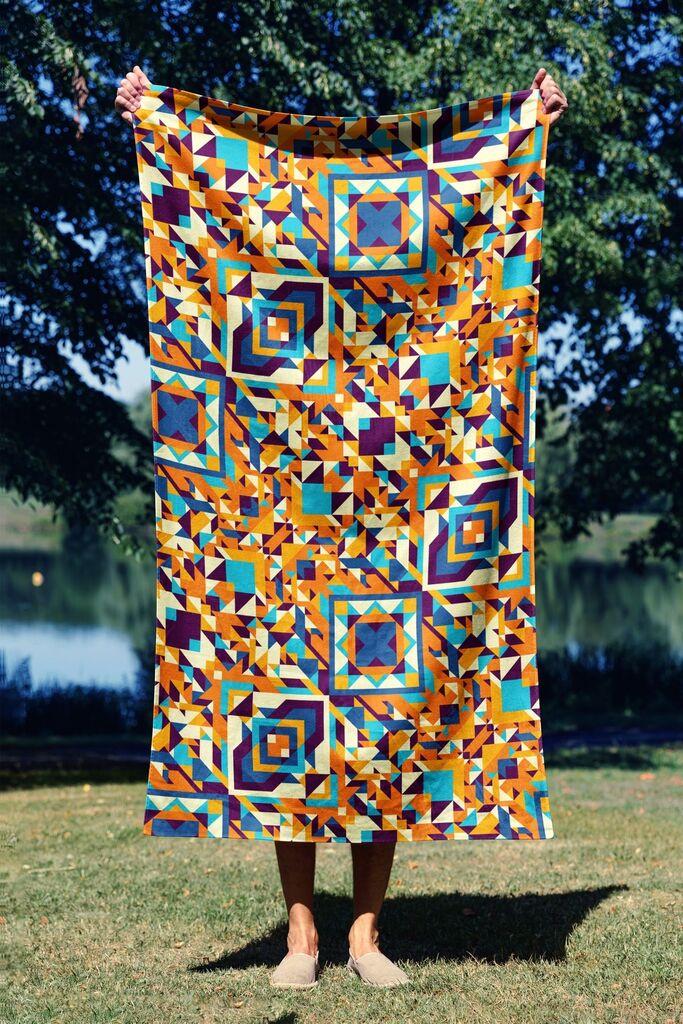 L'essentiel Maison Peškir za plažu 90x150cm Šarene