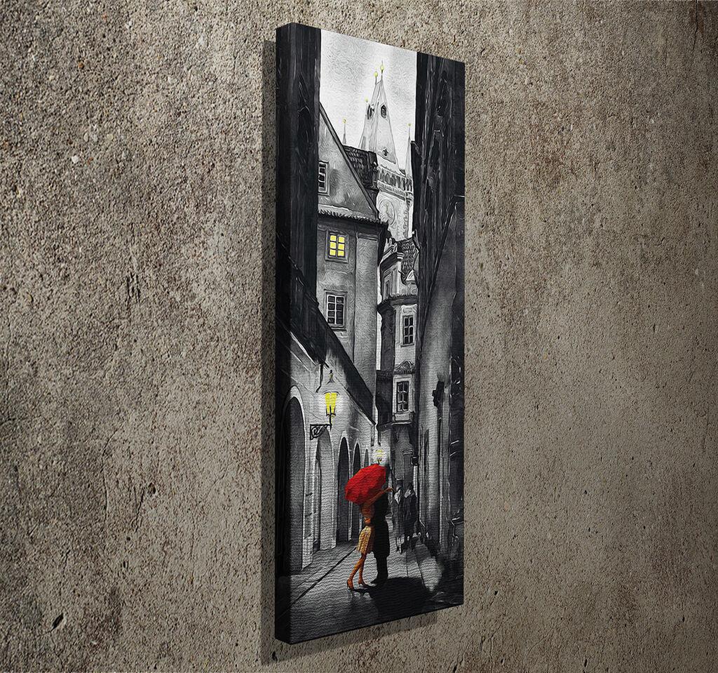 Wallity Slika na platnu 30x80cm