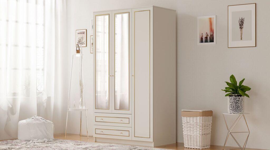 Hanah Home Ormar Rb-077-02, 105x210x52 cm, Bež