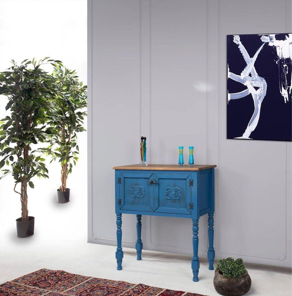 Hanah Home Komoda s ladicama Ada, 82x40x92 cm, Plava