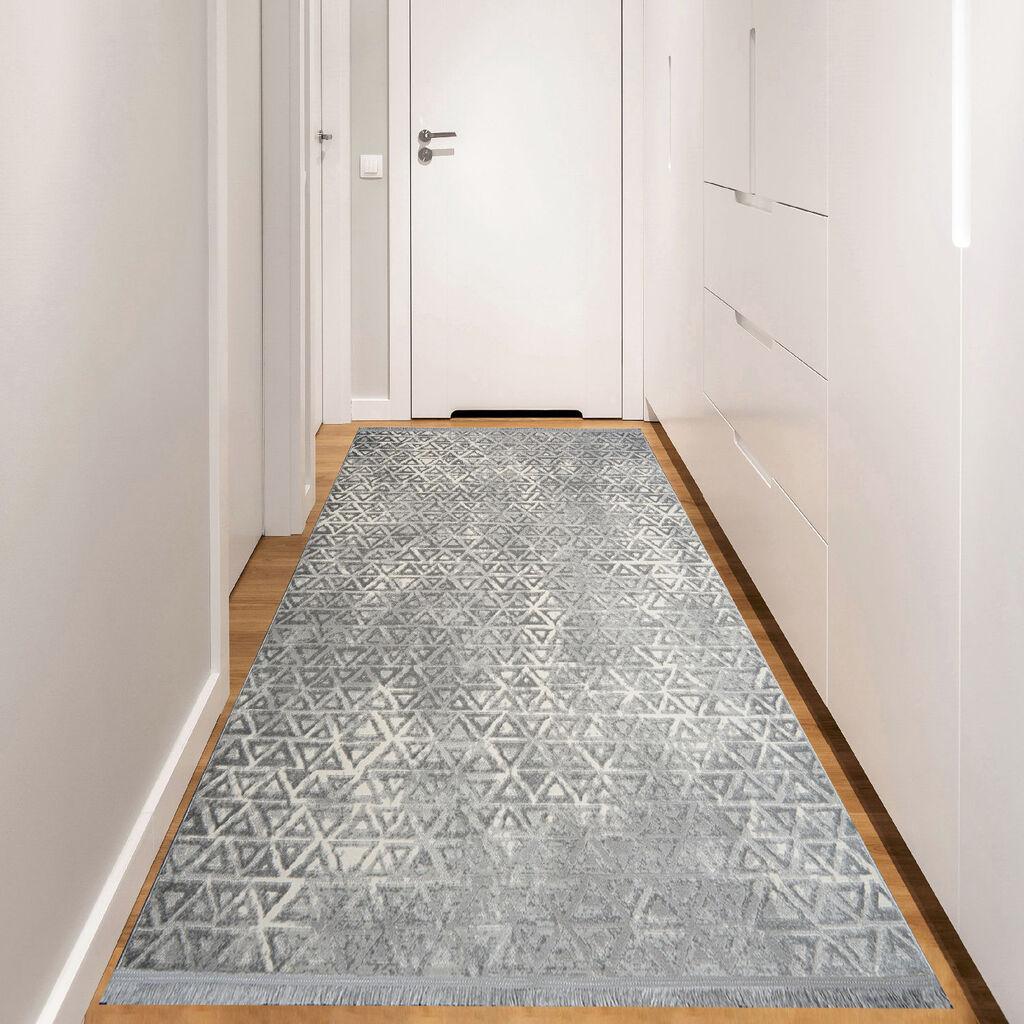 Conceptum Hypnose tepih 100x400cm sivo-krem