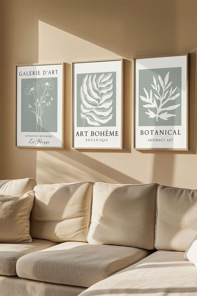 Uokvirena slika Wallity Artvmodel24, 33x48 cm, 3 dijela